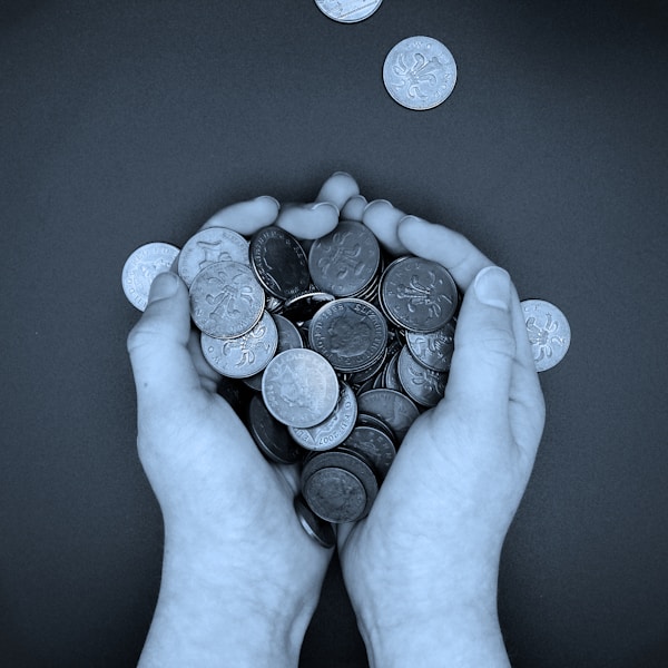 Handful of change